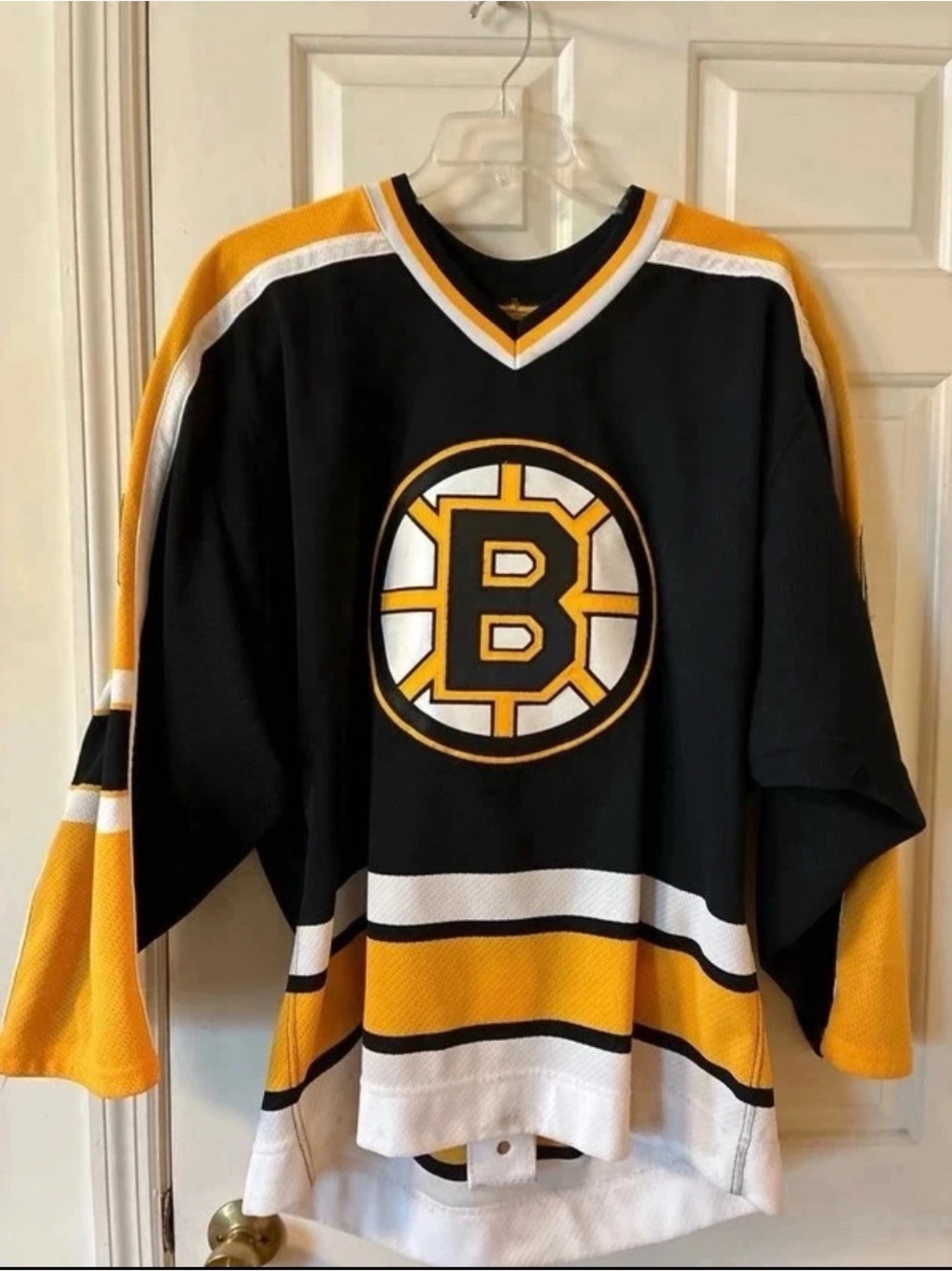 Vintage Boston Bruins KOHO Authentic On-Ice Jersey Size 46 Small MIC Fight Strap